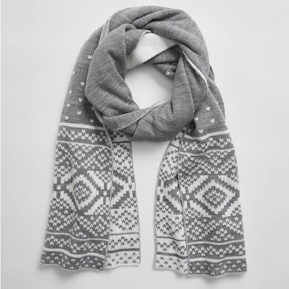 GAP Accessories - Gap fair isle scarf (NWT)
